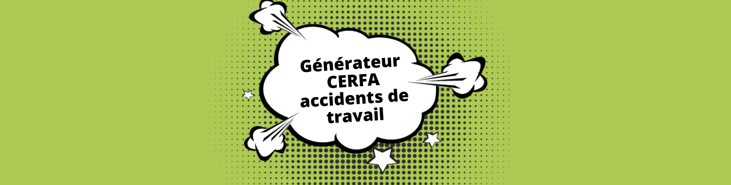 generateur cerfa accident de travail application vba